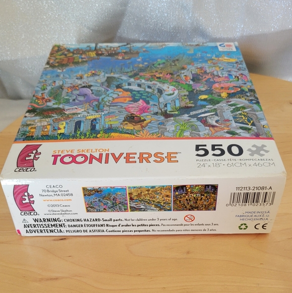 Atlantis (Tooniverse) Steve Skelton 550 Pieces Ocean Fish Ships All Ages - Picture 7 of 14